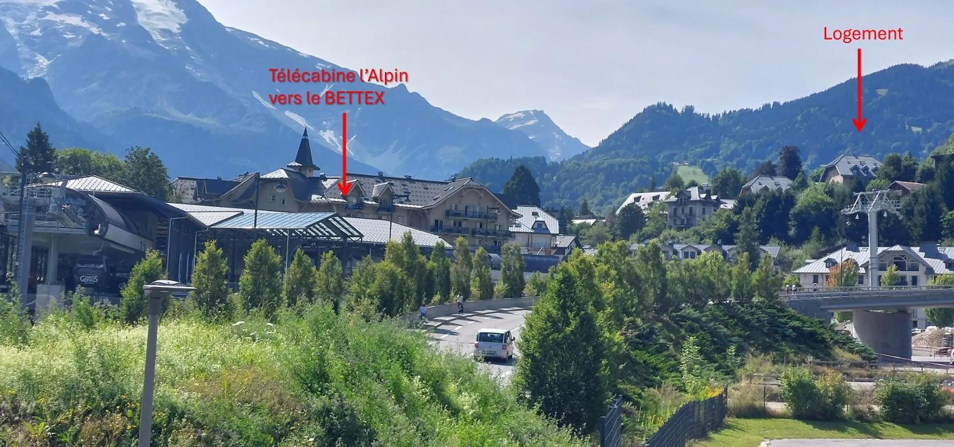Charmant Appartement T3 Avec Magnifique Vue Saint-Gervais-les-Bains Διαμέρισμα